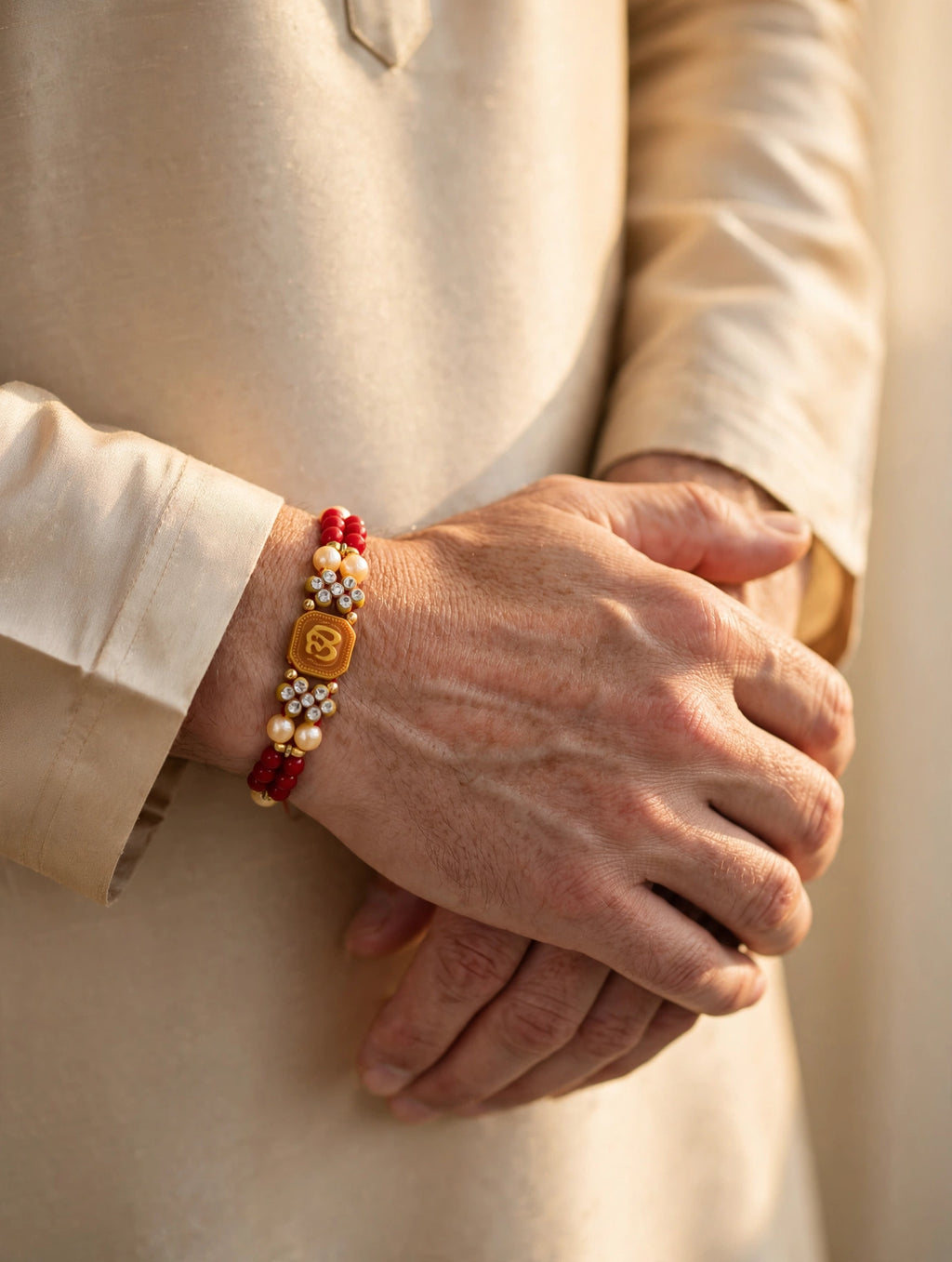 Om Rakhi with Roli