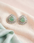 Mint Green Teardrop Earrings