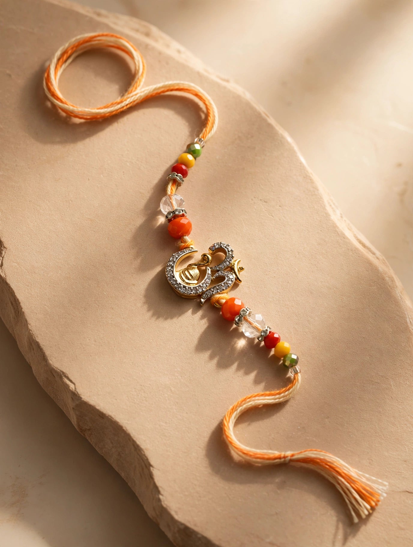 Om Rakhi American Diamond (AD)